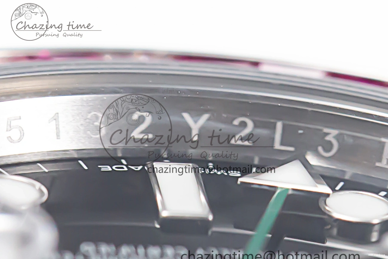 Aaa fake watches Edition Best 1707 GMT Steel CLEAN Sustainable VR Custom 116759SARU 904L 1218